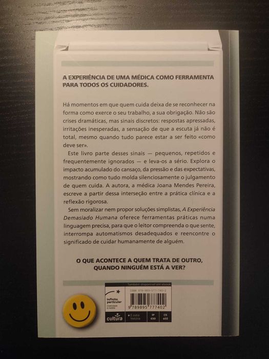 (Env. Incluído) A Experiência Demasiado Humana de Joana Mendes Pereira