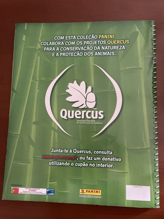Caderneta Animais 2014 vazia64752181150465121