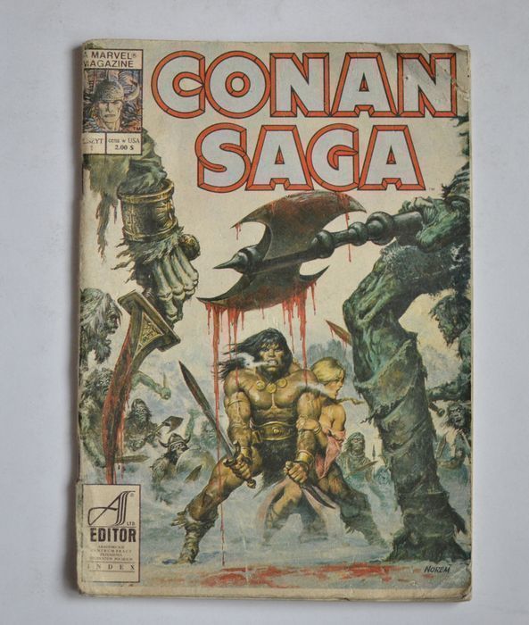 Conan saga #1 Klejnoty Gwahlura  AS Editor komiks