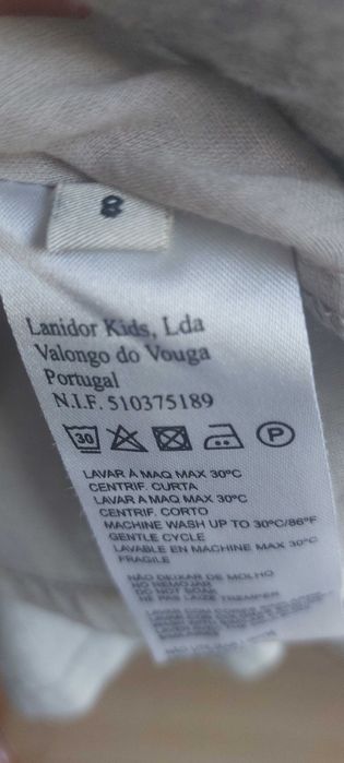 Vestido Lanidor 8 anos