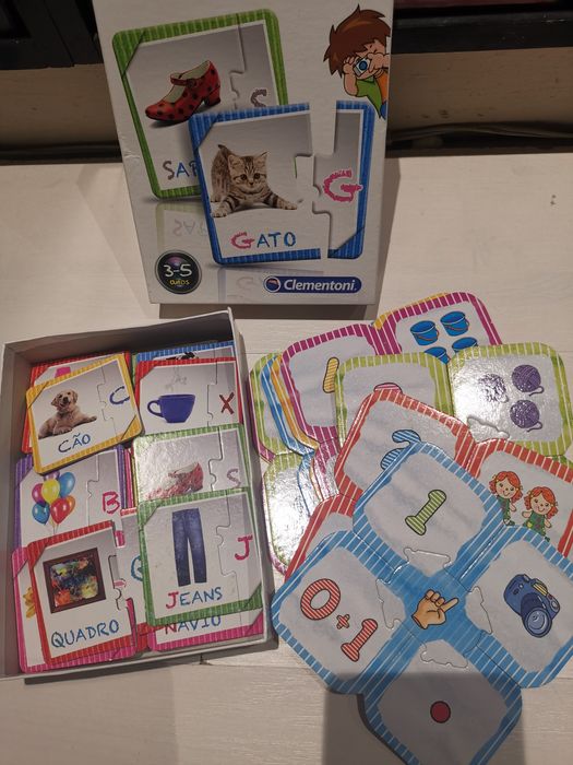 Jogo educativo das letras e numeros