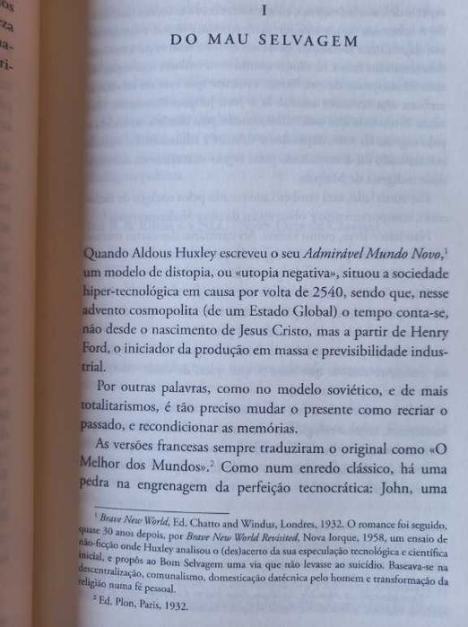 Abominável Mundo Novo - Nuno Rogeiro