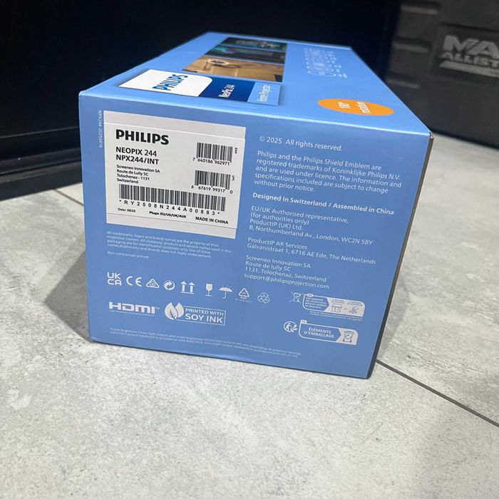 Projektor Philips NeoPix 244 | Jak Nowy |  Full HD 1080p |