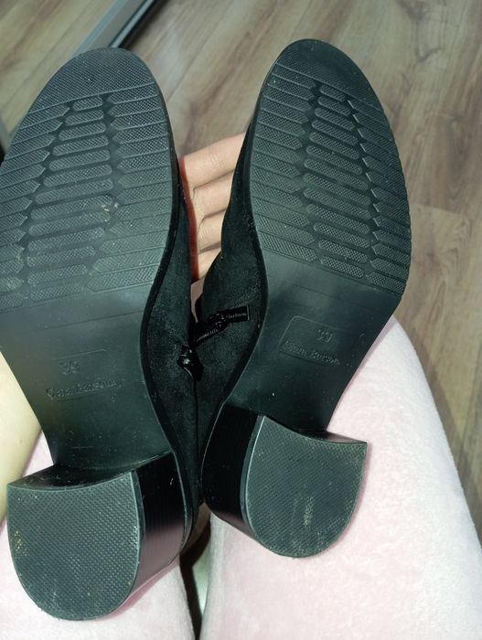 Продам замшеві сапожки, весна - осінь