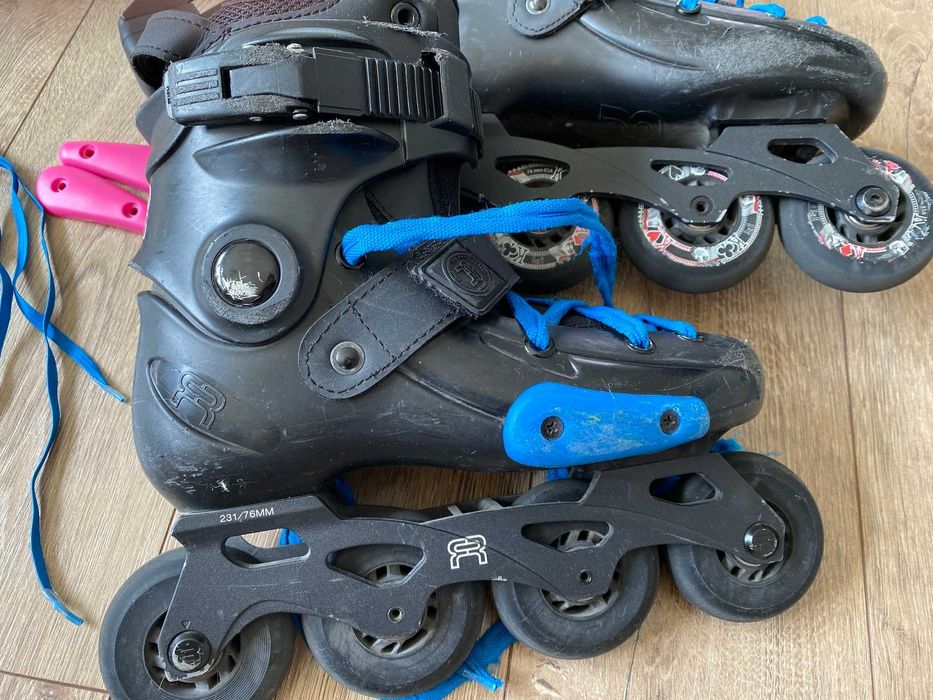 Rolki FR Skates FR J regulowane r. 35-37 freeskate slalom rockering