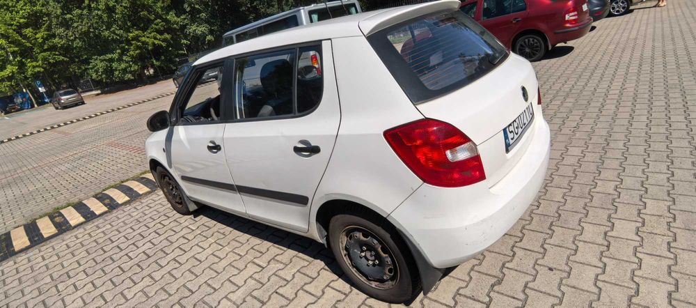 Skoda Fabia II 2 1.2 - uszkodzona - 2008 r.