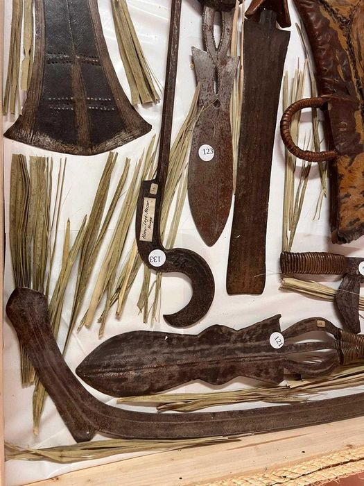 Coleção de Armas Tribais e Ferramentas Tradicionais Africanas