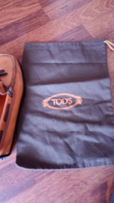 Mocassins vela Tod's laranja 38