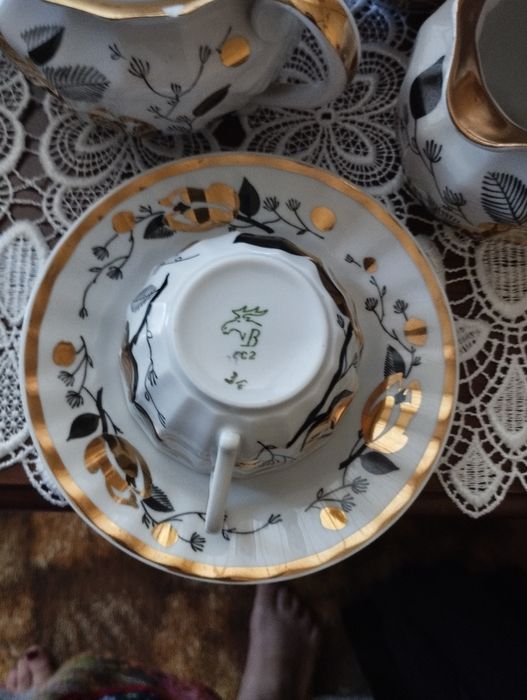 Чайный сервиз ,,Золотая роза,,