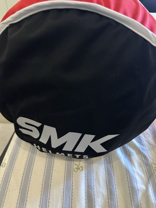 Capacete modelar SMK com sistema Cardo