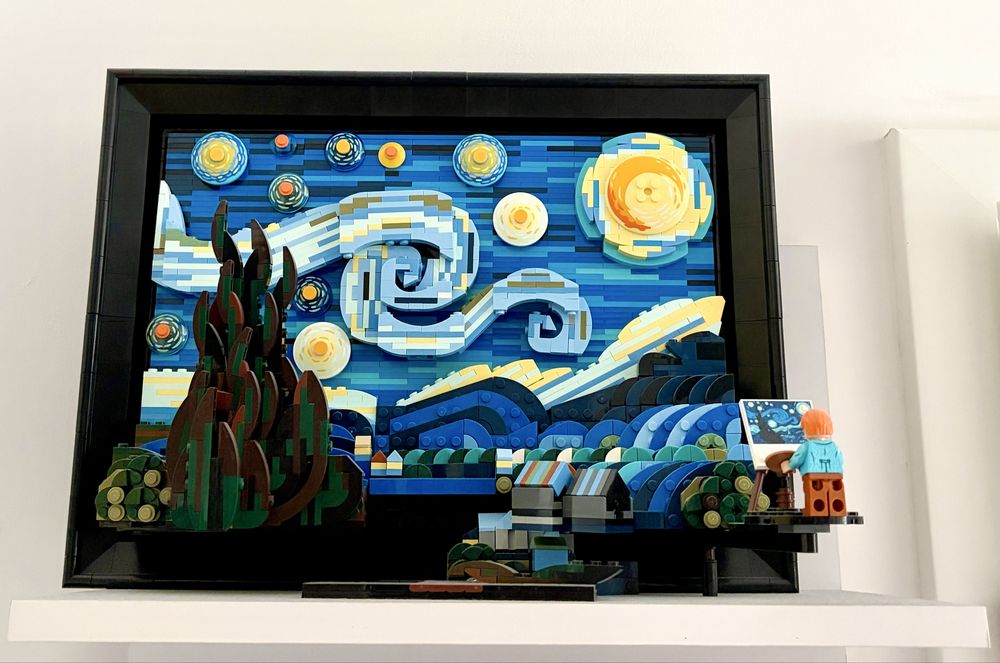 Lego - Gwiaździsta noc Van Gogha