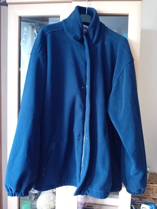 Bluza polarowa duża męska gruba