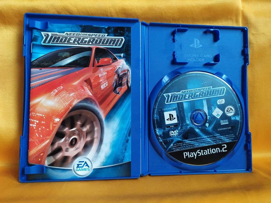 Gra Need for Speed Underground NFS U SP2 PlayStation 2