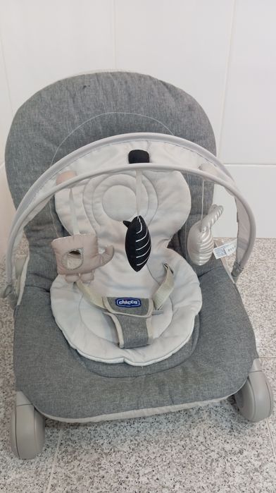 Espreguiçadeira Bebé Chicco Hoopla (Cinza)