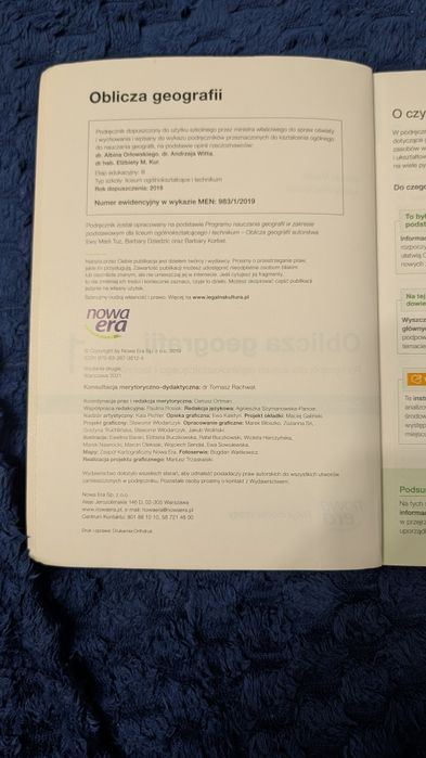 Oblicza geografii 1 , podręcznik