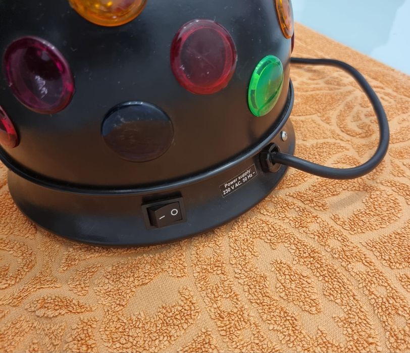 Luzes Giratórias para fazer Discoteca