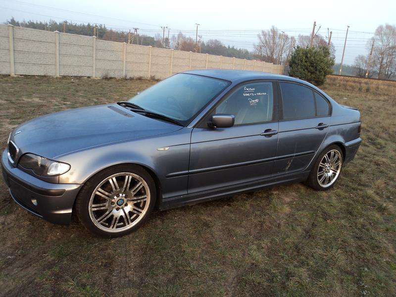 Bmw e46 drzwi stahlblau metallic