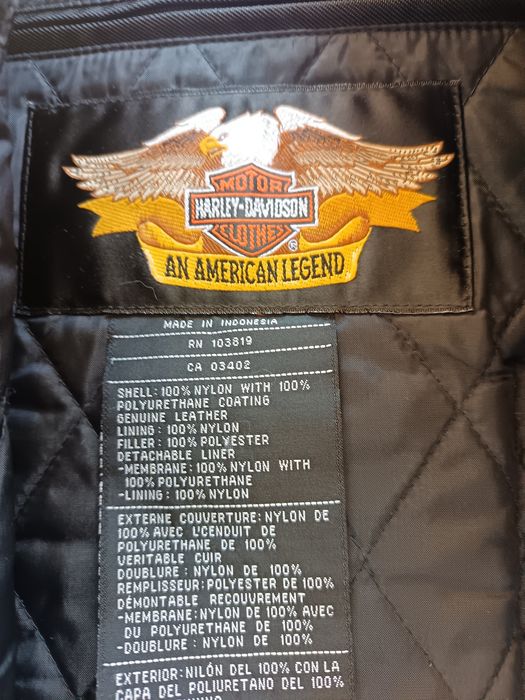 Casaco mota Harley Davidson original PAN América