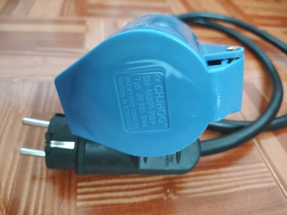 EVSE 32A carregamento veículos eléctricos tipo 2
