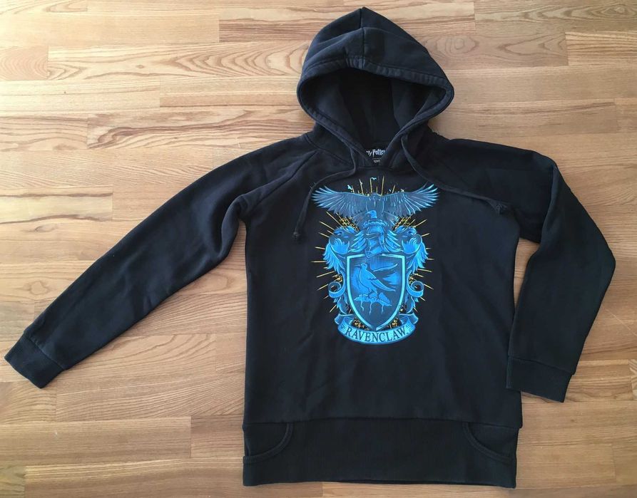 Harry Potter Ravenclaw bluza z kapturem EMP czarna uniseks