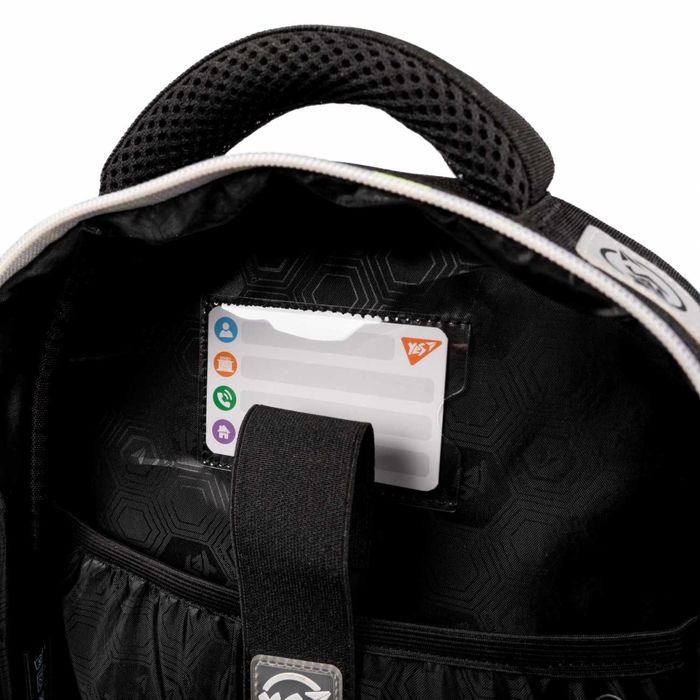 Рюкзак шкільний напівкаркасний Yes Minecraft  розмір М майнкрафт