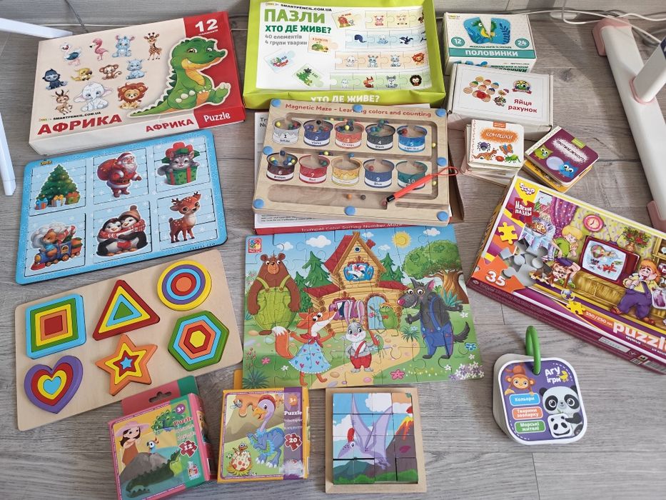 Развивашки (Цена за всё) можно и по отдельности приобрести.