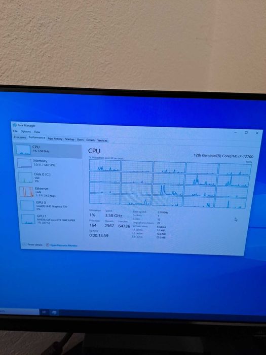 PC Gaming Dell Optiplex XE4 Intel Core i7-12700 / 32GB DDR4 Ram / Nvidia GTX 1660 Super / Windows 11