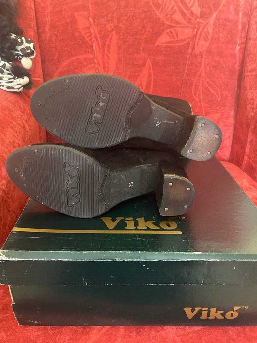 замшевые сапоги Viko