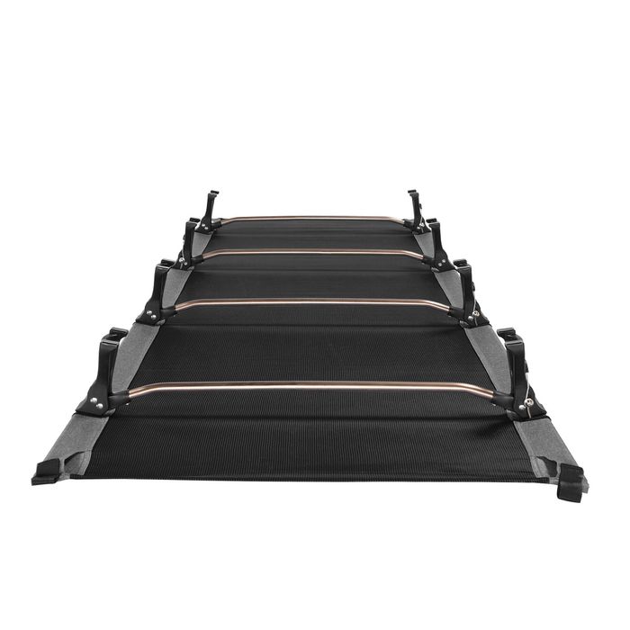 Składany leżak kempingowy king camp ultralight - czarny