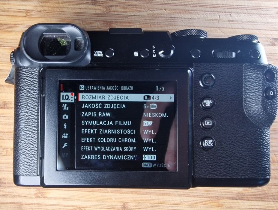 Aparat Fuji GFX 50R przebieg tylko 3151 zdjeć