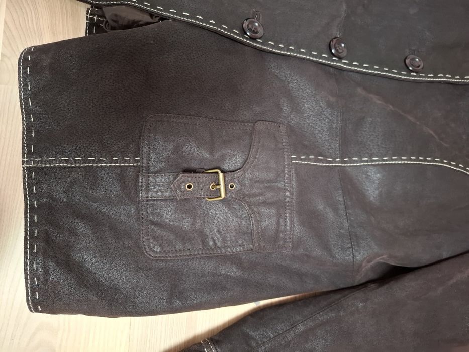 Skórzana kurtka Ulla Popķen rozmiar 46