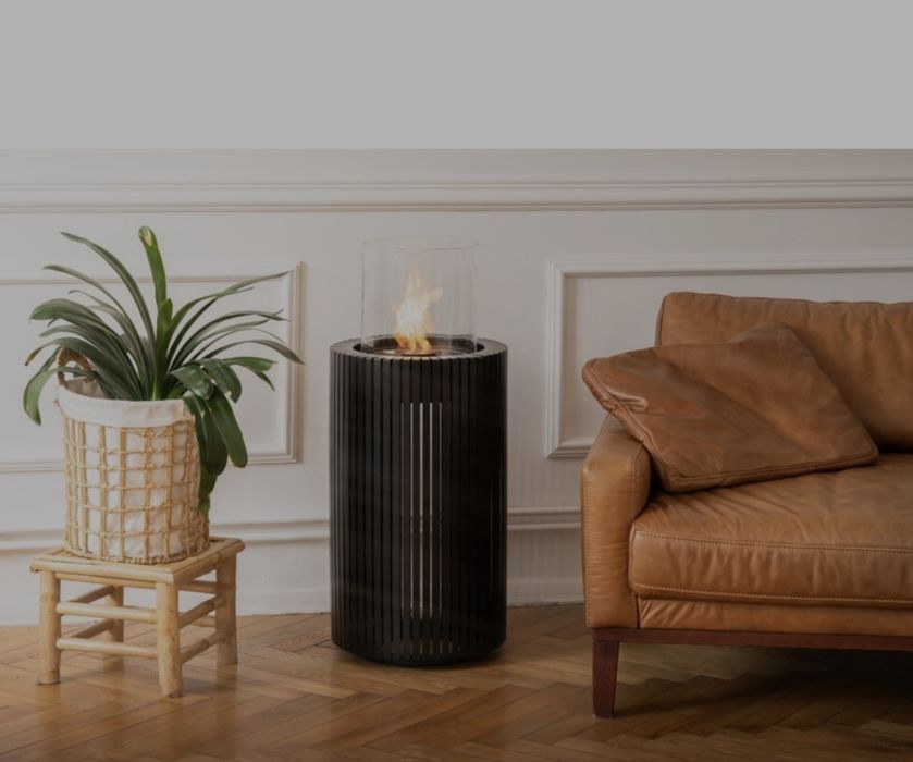 Lareira portátil bioetanol