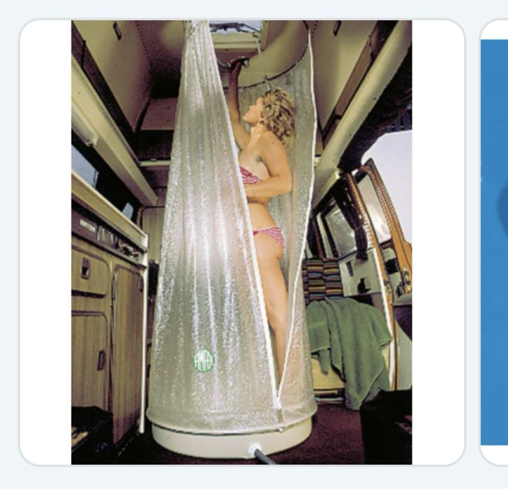 Duche interior camping autocaravana