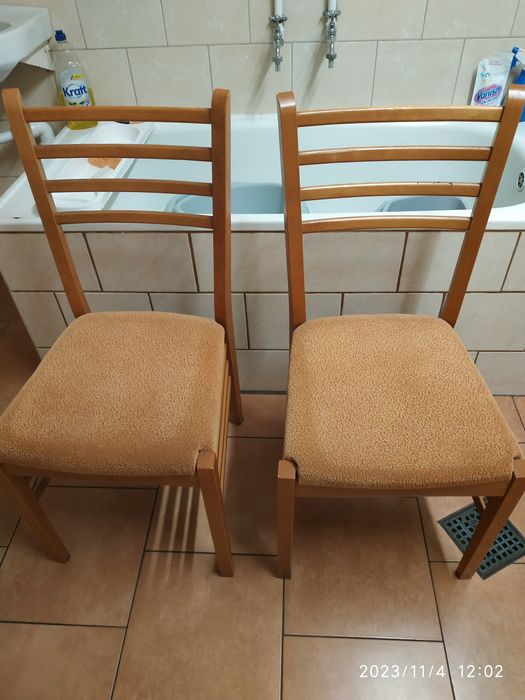 Krzesła drewniane 4 szt.
