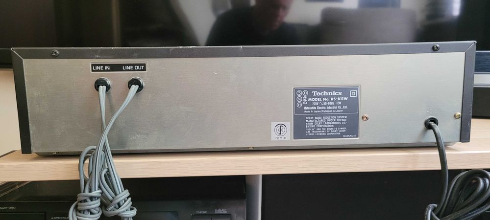 magnetofon kasetowy technics