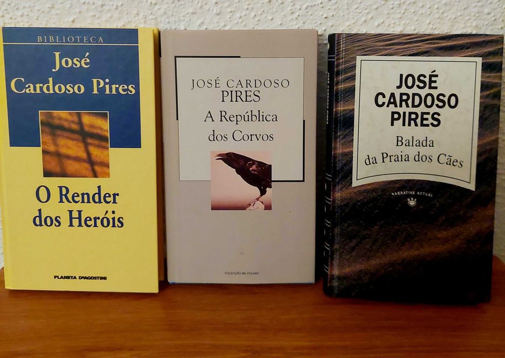 3 livros de José Cardoso Pires