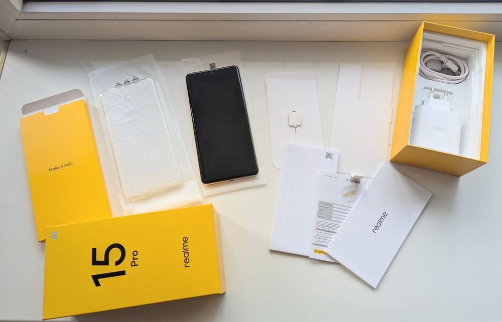 НОВЫЙ! Официальный Смартфон Realme 15 Pro 5G. 12/256gb. Гарантия  год!