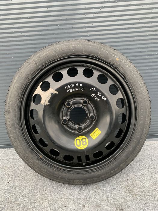 Koło dojazdowe dojazdówka 16” 5x110 ET41 Opel Astra H Vectra C Signum