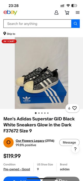 Кеди Adidas Superstar Gid 100% оригінал