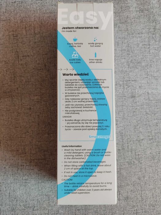 Butelka Dafi Easy, termiczna, termos