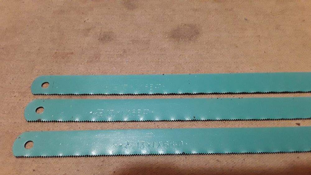 Ножовочное полотно 13×1 Х6ВФ. СССР.