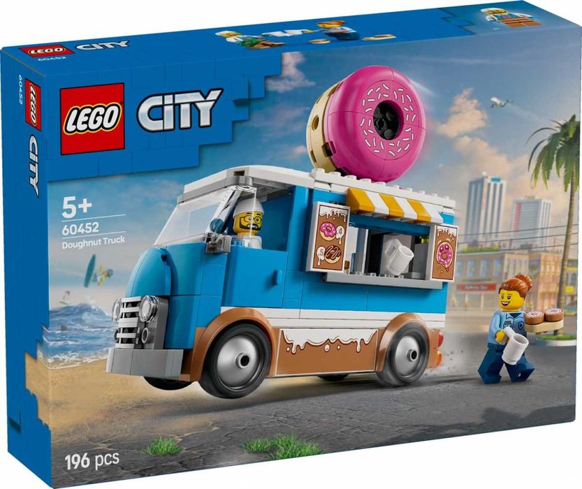 Klocki Lego City 60452 Mobilna pączkarnia