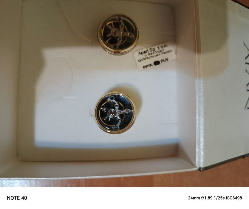 Spinki do mankietów Apart.