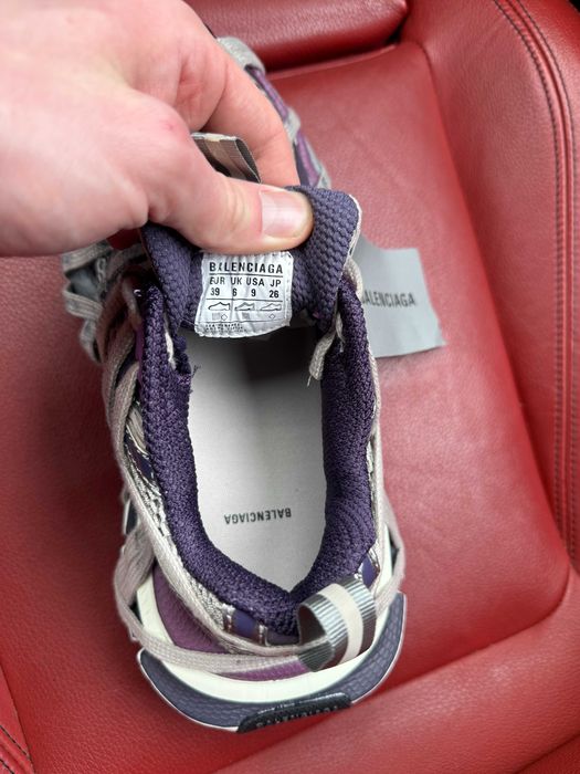 (ОПЛАТА ПІСЛЯ ОГЛЯДУ)Balenciaga 3XL Extreme Lace Grey Violet