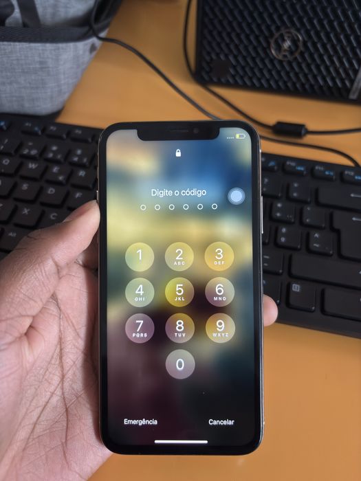 Iphone X bateria trocada