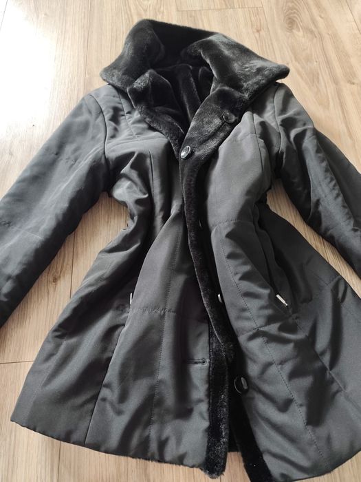 Dwustronna kurtko - futro made in Italy
