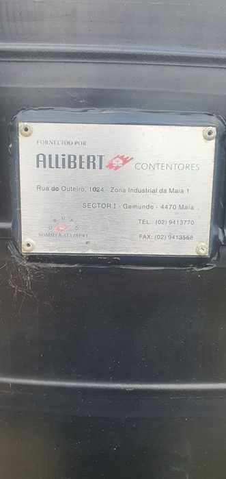 Tanque de fundo cónico de 1500 litros