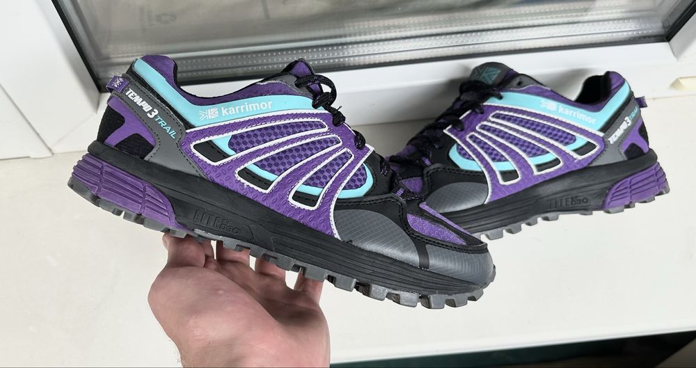 Оригінальні кросівки Karrimor Tempo 3 trail карімор 36,5 -37 розмір 23 см decathlon