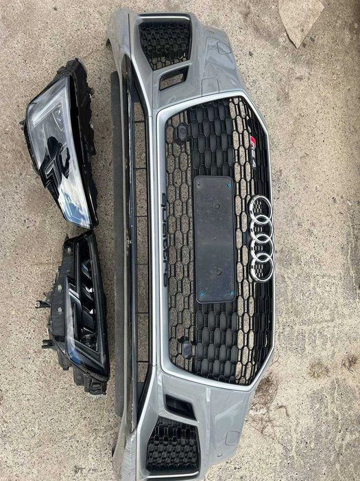 Бампер Audi A4 B9 S4 RS4 Фара Фонарі Ауді а4 с4 рс4 Фари Решітка Радар