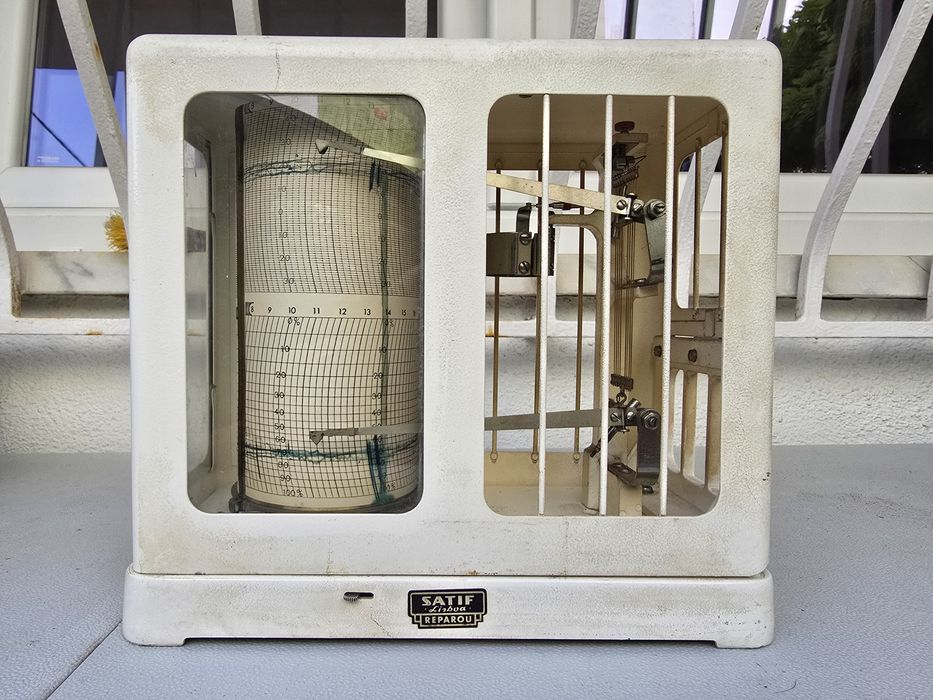 Termohigrógrafos (registo temperatura e umidade)